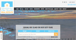 Desktop Screenshot of fireislandrealestate.com